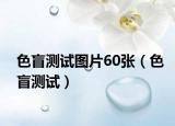 色盲測(cè)試圖片60張（色盲測(cè)試）