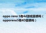 oppo reno 5有4d游戲震感嗎（opporeno5有4D震感嗎）