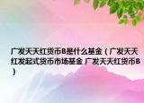 廣發(fā)天天紅貨幣B是什么基金（廣發(fā)天天紅發(fā)起式貨幣市場基金 廣發(fā)天天紅貨幣B）