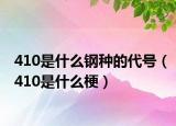 410是什么鋼種的代號（410是什么梗）