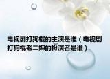 電視劇打狗棍的主演是誰（電視劇打狗棍老二嬸的扮演者是誰）