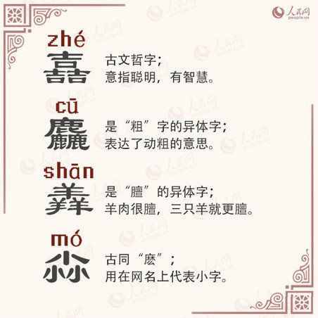 漲知識 加強版“三疊字”，你會念嗎？