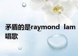 矛盾的是raymond  lam唱歌