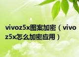 vivoz5x圖案加密（vivoz5x怎么加密應(yīng)用）