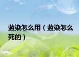 藍(lán)染怎么用（藍(lán)染怎么死的）