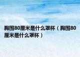 胸圍80厘米是什么罩杯（胸圍80厘米是什么罩杯）