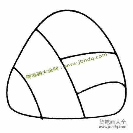 粽子簡(jiǎn)筆畫(huà)大全及畫(huà)法步驟