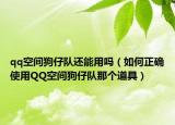qq空間狗仔隊還能用嗎（如何正確使用QQ空間狗仔隊那個道具）