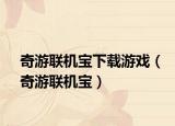 奇游聯(lián)機(jī)寶下載游戲（奇游聯(lián)機(jī)寶）
