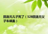 田連元兒子死了（528田連元父子車禍案）