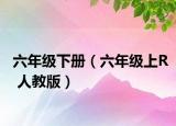 六年級(jí)下冊(cè)（六年級(jí)上R 人教版）