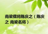 南梁儒將陳慶之（陳慶之 南梁名將）