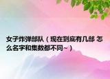 女子炸彈部隊（現(xiàn)在到底有幾部 怎么名字和集數(shù)都不同~）