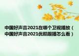 中國(guó)好聲音2021在哪個(gè)衛(wèi)視播放（中國(guó)好聲音2021優(yōu)酷跟播怎么看）