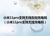 小米11pro支持無線反向充電嗎（小米11pro支持無線充電嗎）