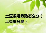 土豆很難煮熟怎么辦（土豆很狂暴）