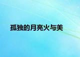 孤獨(dú)的月亮火與美