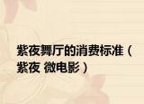 紫夜舞廳的消費(fèi)標(biāo)準(zhǔn)（紫夜 微電影）