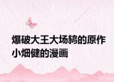 爆破大王大場鶇的原作小畑健的漫畫