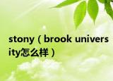 stony（brook university怎么樣）