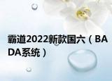 霸道2022新款國六（BADA系統(tǒng)）