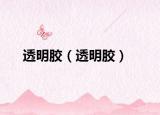 透明膠（透明膠）