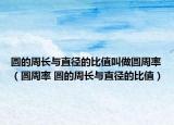 圓的周長與直徑的比值叫做圓周率（圓周率 圓的周長與直徑的比值）