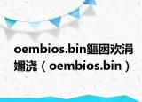 oembios.bin鏂囦歡涓嬭澆（oembios.bin）