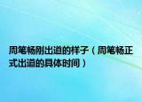 周筆暢剛出道的樣子（周筆暢正式出道的具體時(shí)間）