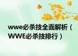 wwe必殺技全面解析（WWE必殺技排行）