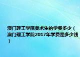 澳門理工學(xué)院美術(shù)生的學(xué)費多少（澳門理工學(xué)院2017年學(xué)費是多少錢）