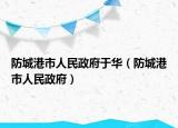 防城港市人民政府于華（防城港市人民政府）