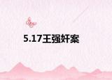 5.17王強(qiáng)奸案