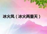 冰火鳳（冰火兩重天）