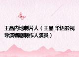 王晶內(nèi)地制片人（王晶 華語影視導(dǎo)演編劇制作人演員）