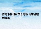 青島下轄縣級(jí)市（青島 山東省轄地級(jí)市）