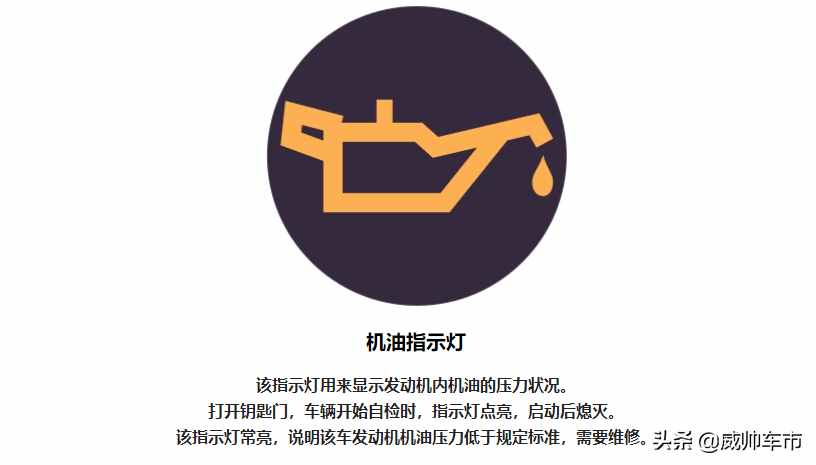 常用汽車儀表指示燈大全，看完再也不用擔(dān)心不認(rèn)識了