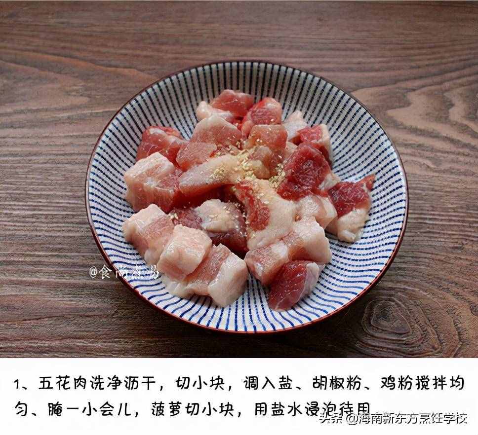 教你菠蘿咕嚕肉的家常做法，外酥里嫩酸甜可口，大人小孩都愛吃