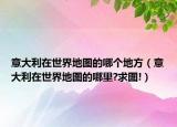 意大利在世界地圖的哪個地方（意大利在世界地圖的哪里?求圖!）