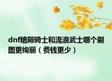 dnf暗殿騎士和流浪武士哪個(gè)刷圖更絢麗（費(fèi)錢更少）