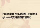 realmegt neo2配置（realme gt neo2支持內(nèi)存擴(kuò)展嗎）