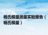 楊氏模量測量實驗報告（楊氏模量）