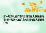 第一經(jīng)濟大省廣東5月用電量大跌詳細(xì)內(nèi)容 第一經(jīng)濟大省廣東5月用電量大跌具體介紹