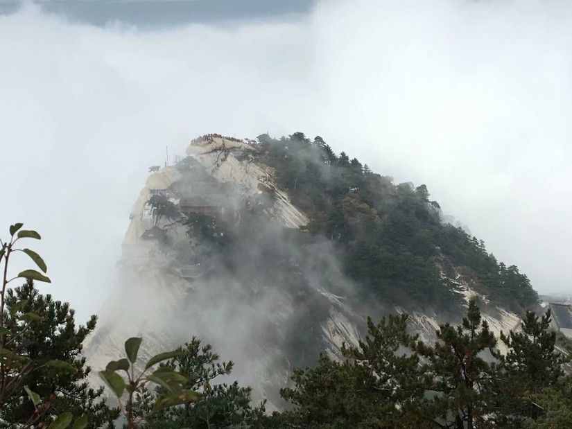 五岳之一，西岳華山