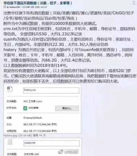 開房記錄被曝光，男士們顫抖了