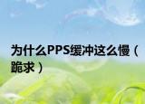 為什么PPS緩沖這么慢（跪求）
