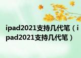 ipad2021支持幾代筆（ipad2021支持幾代筆）