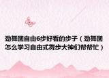 勁舞團(tuán)自由6步好看的步子（勁舞團(tuán)怎么學(xué)習(xí)自由式舞步大神們幫幫忙）