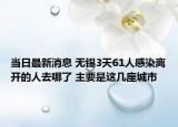 當(dāng)日最新消息 無錫3天61人感染離開的人去哪了 主要是這幾座城市