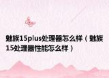 魅族15plus處理器怎么樣（魅族15處理器性能怎么樣）